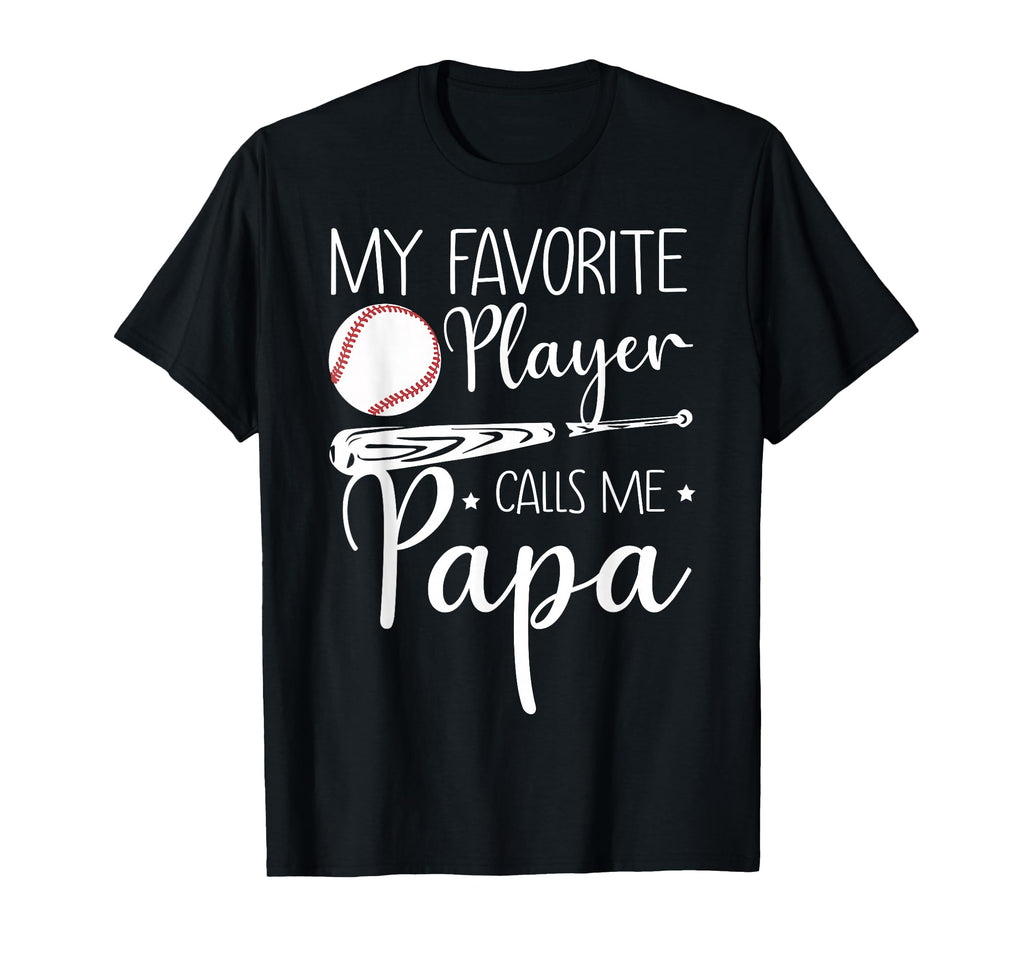 Baseball My Favorite Player Calls Me T-Shirt - Minimalist Print for Adults - T-Shirt, Sweatshirt, Hoodie