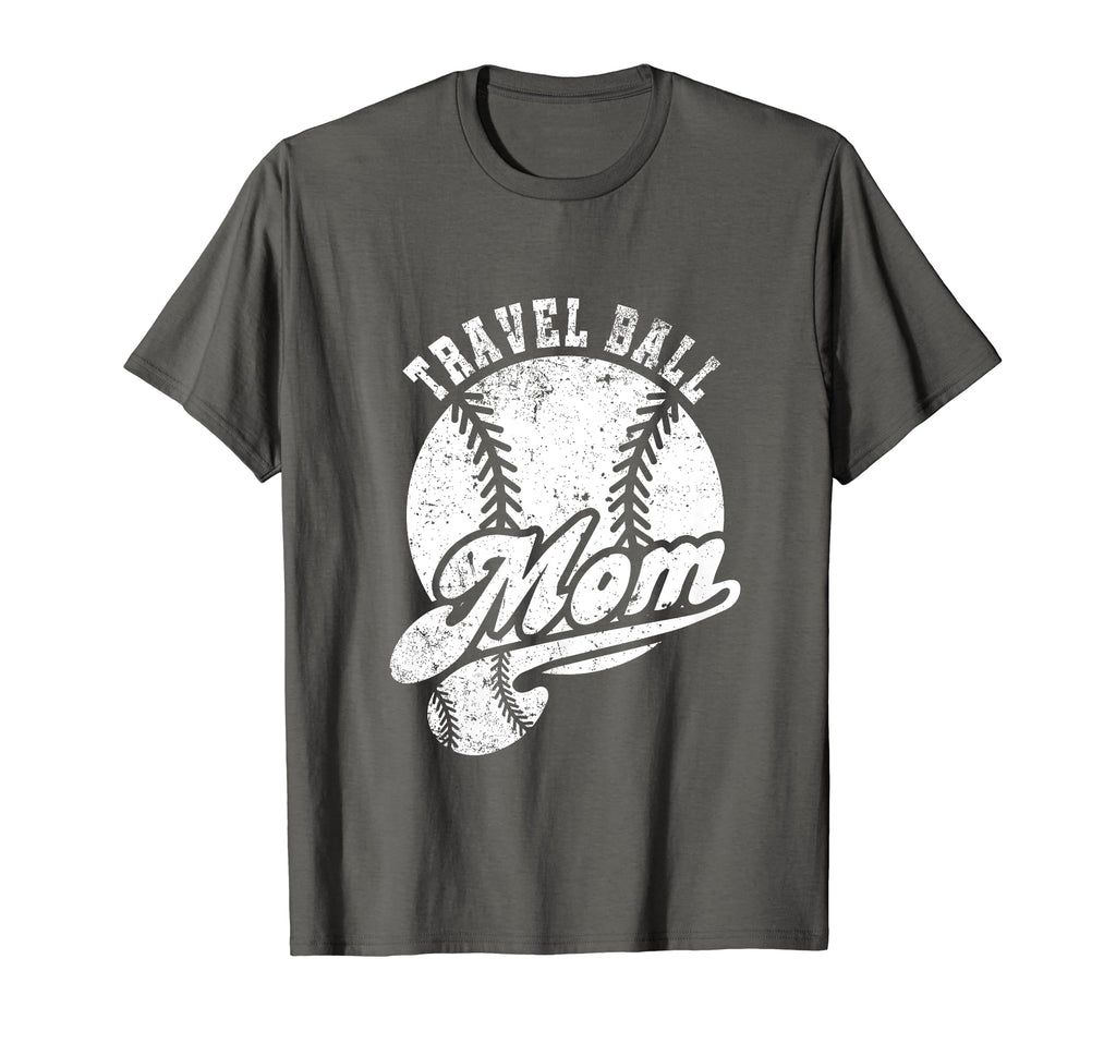 Travel Ball Mom Softball Mom Baseball T-Shirt - Minimalist Print Men Women - T-Shirt, Sweatshirt, Hoodie