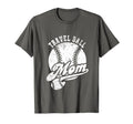 Travel Ball Mom Softball Mom Baseball T-Shirt - Minimalist Print Men Women - T-Shirt, Sweatshirt, Hoodie