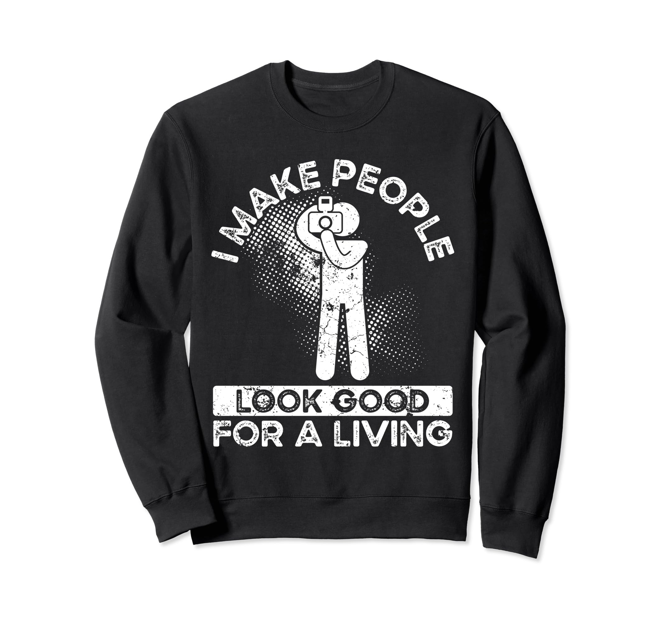 Photo Camera Photographer Flash Sweatshirt - Aesthetic Graphic for Adults - T-Shirt, Sweatshirt, Hoodie