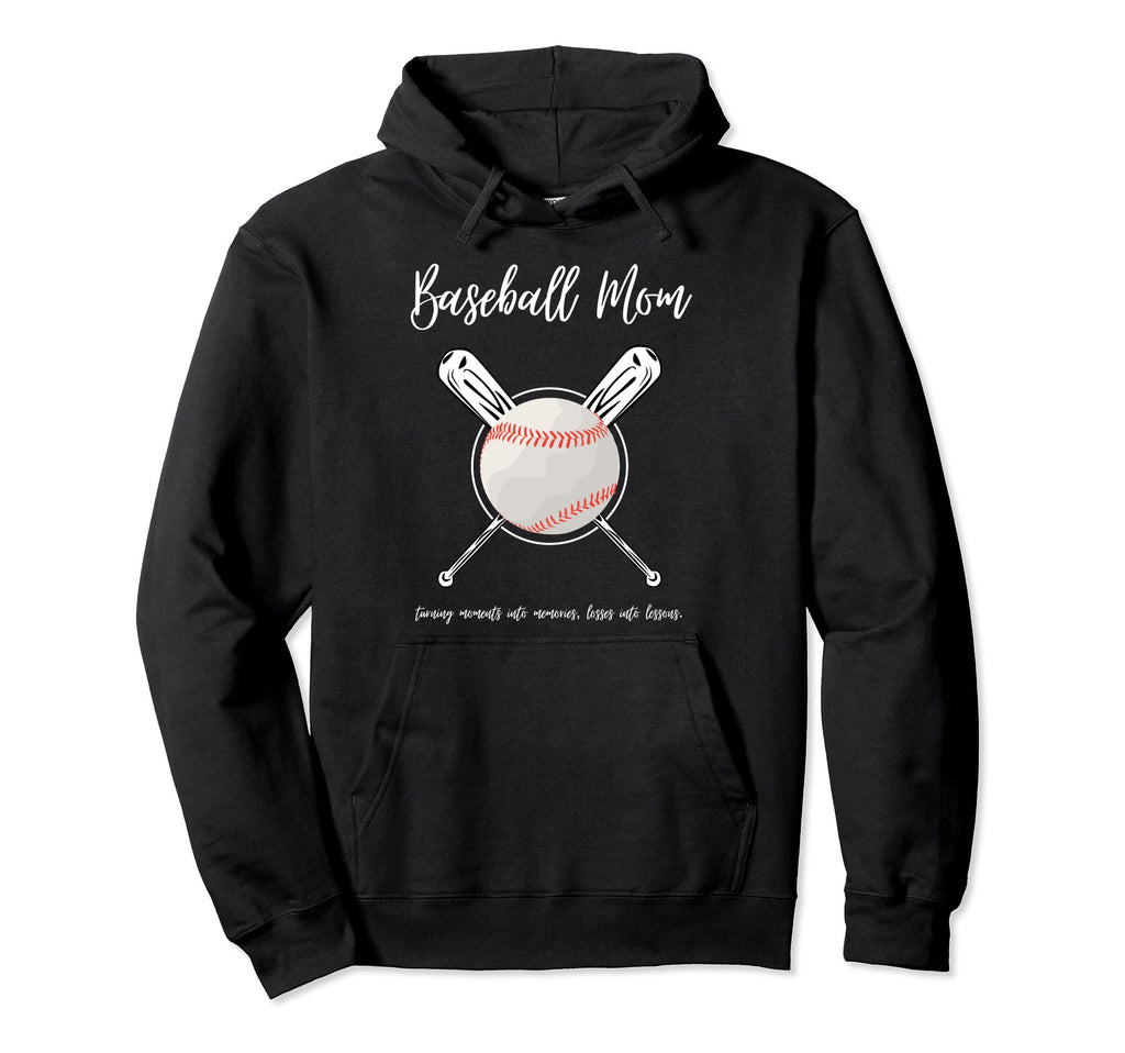 Baseball Mom Hoodie - Custom Art Print Unisex - T-Shirt, Sweatshirt, Hoodie