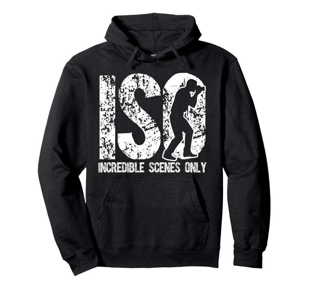 Photo Camera Photographer Flash Hoodie - Streetwear Style for Adults - T-Shirt, Sweatshirt, Hoodie