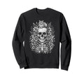 Skull Cat Skeleton Kitty Kitten Sweatshirt - Graphic Print for Adults - T-Shirt, Sweatshirt, Hoodie