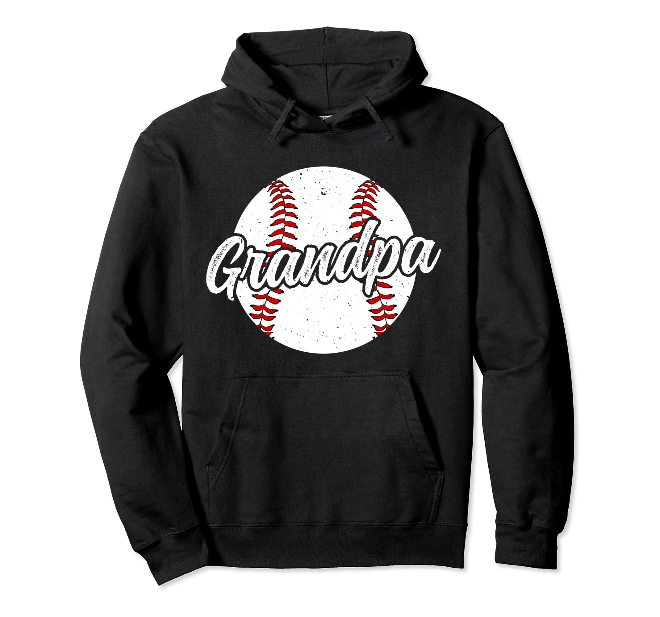 Grandpa Baseball Player Grandfather Hoodie - Novelty Apparel Men Women - T-Shirt, Sweatshirt, Hoodie