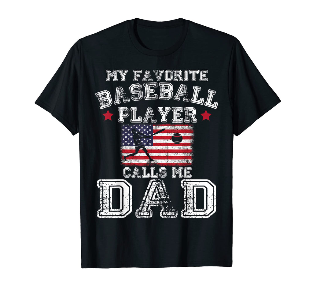 Mens Favorite Baseball Player Calls Me T-Shirt - Trendy Graphic Men Women - T-Shirt, Sweatshirt, Hoodie