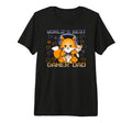 Worlds Best Gamer Dad Fathers Day T-Shirt - Custom Art Print for Adults - T-Shirt, Sweatshirt, Hoodie