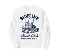 Sideline Social Club Cheer Snack Sweatshirt - Custom Art Print Unisex - T-Shirt, Sweatshirt, Hoodie