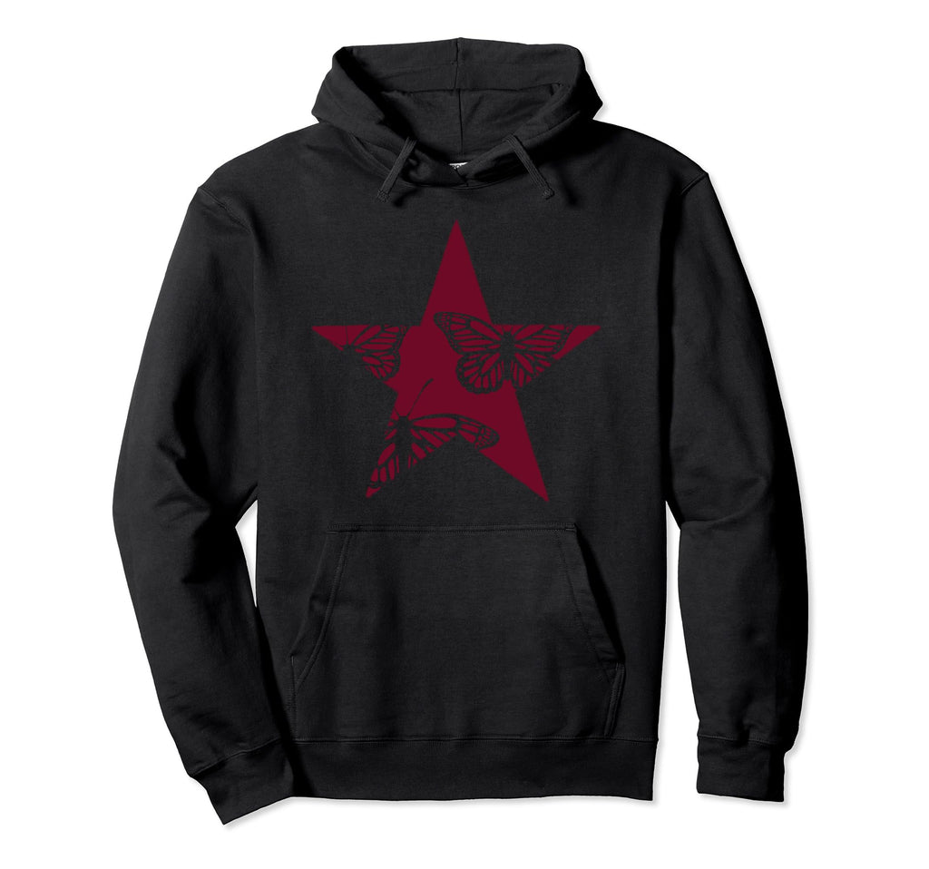Star Stencil Graffiti Art Grunge Emo Egirl Hoodie - Trendy Graphic Unisex - T-Shirt, Sweatshirt, Hoodie