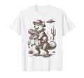 Corgi Riding Dinosaur Cowboy T-Shirt - Graphic Print for Adults - T-Shirt, Sweatshirt, Hoodie