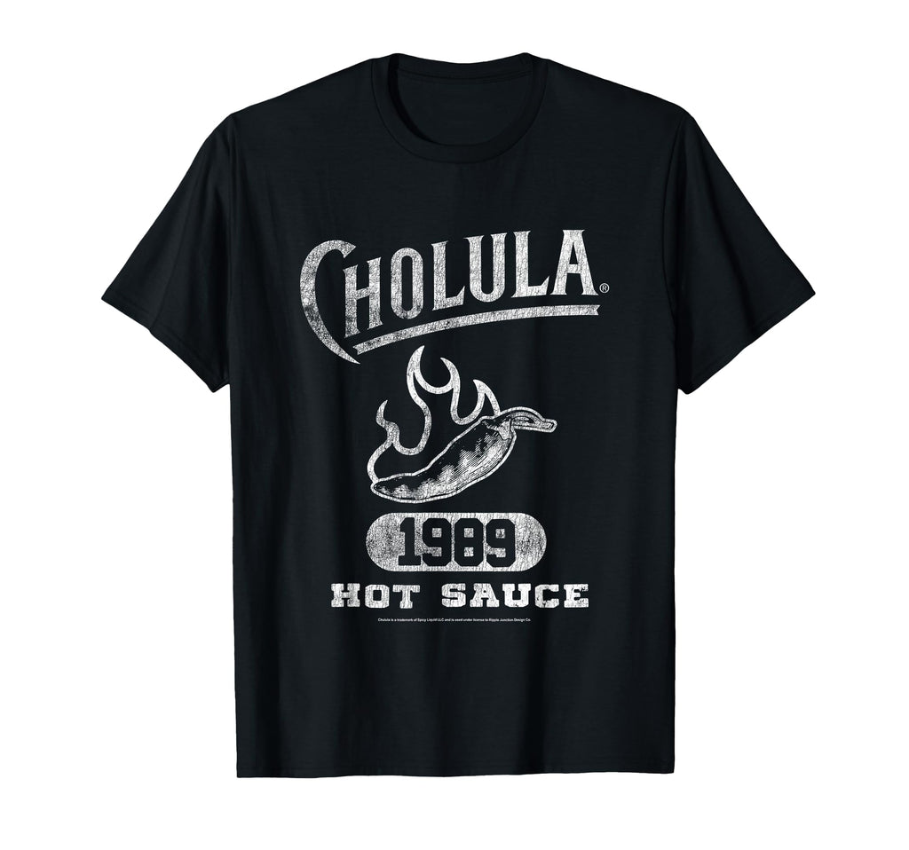 Cholula Varsity Pepper Since 1989 Hot T-Shirt - Trendy Graphic Men Women - T-Shirt, Sweatshirt, Hoodie