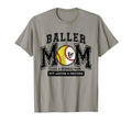 Loud Proud Baller Mom Baseball T-Shirt - Custom Art Print for Adults - T-Shirt, Sweatshirt, Hoodie