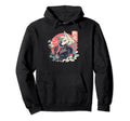 Goth Grunge Demon Anime Furry Wolf Hoodie - Minimalist Print Men Women - T-Shirt, Sweatshirt, Hoodie