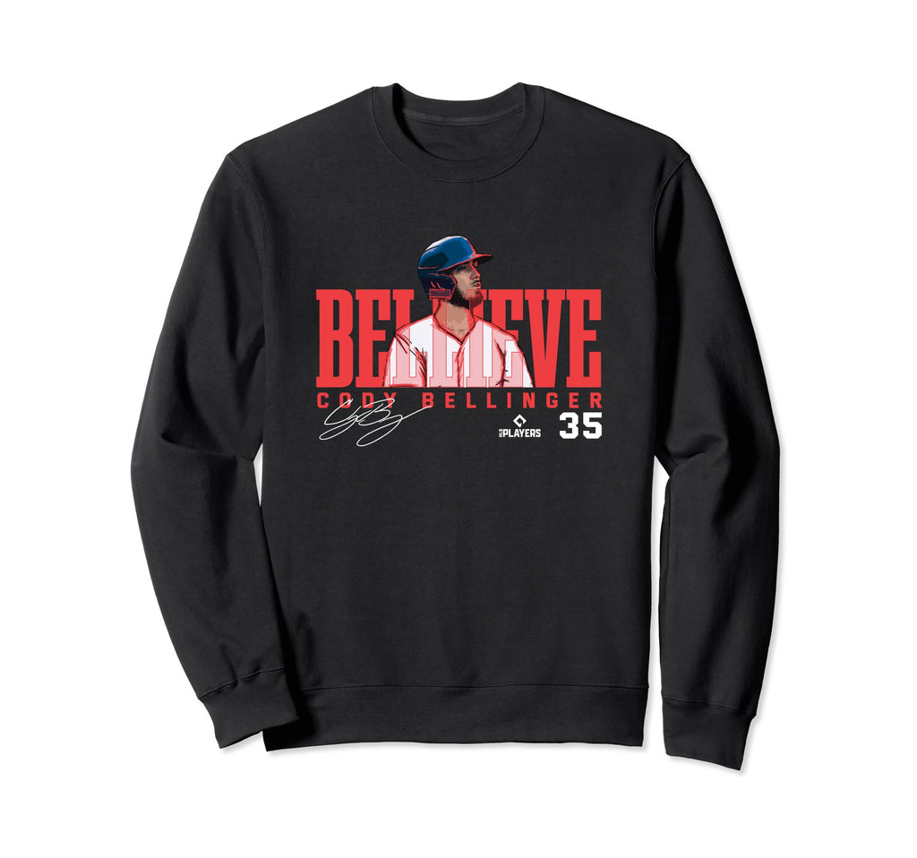 Bellieve Cody Bellinger Fans Sweatshirt - Streetwear Style for Adults - T-Shirt, Sweatshirt, Hoodie