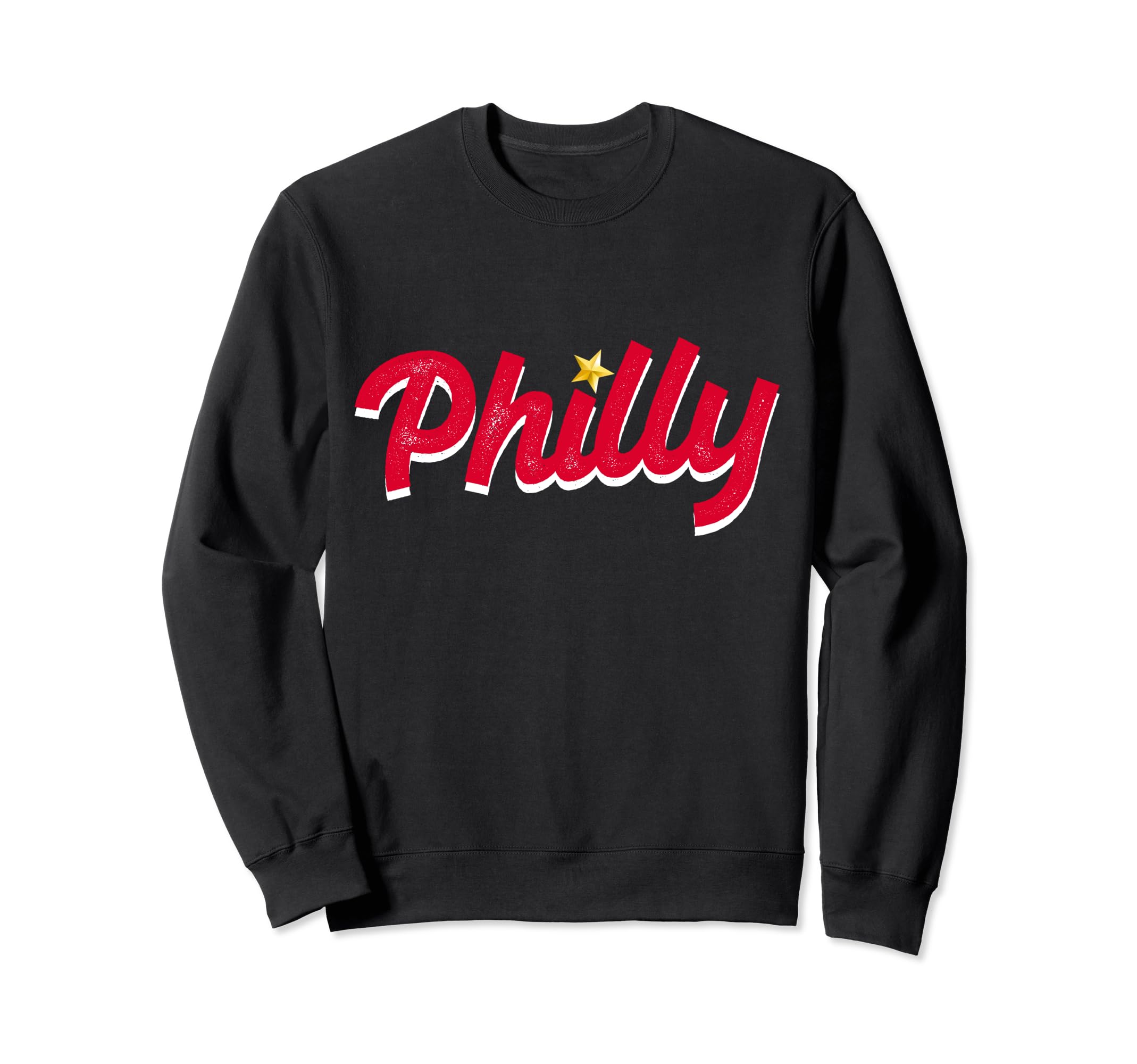 Distressed Philly Baseball Lovers Sweatshirt - Fun Novelty Design Unisex - T-Shirt, Sweatshirt, Hoodie