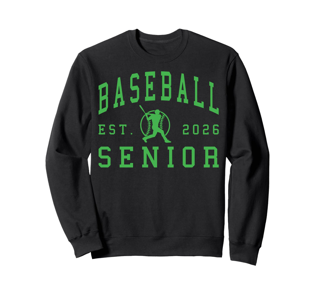 Baseball Senior Night Baseball Sweatshirt - Casual Everyday Wear Men Women - T-Shirt, Sweatshirt, Hoodie