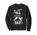 Baseball Dad Fathers Day Sweatshirt - Graphic Print Unisex - T-Shirt, Sweatshirt, Hoodie