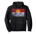 Bath Maine City Flag Distressed Hoodie - Casual Everyday Wear Unisex - T-Shirt, Sweatshirt, Hoodie