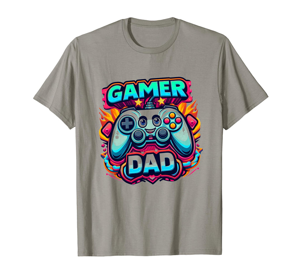 Gamer Dad Game Controller Gaming Video T-Shirt - Streetwear Style Unisex - T-Shirt, Sweatshirt, Hoodie