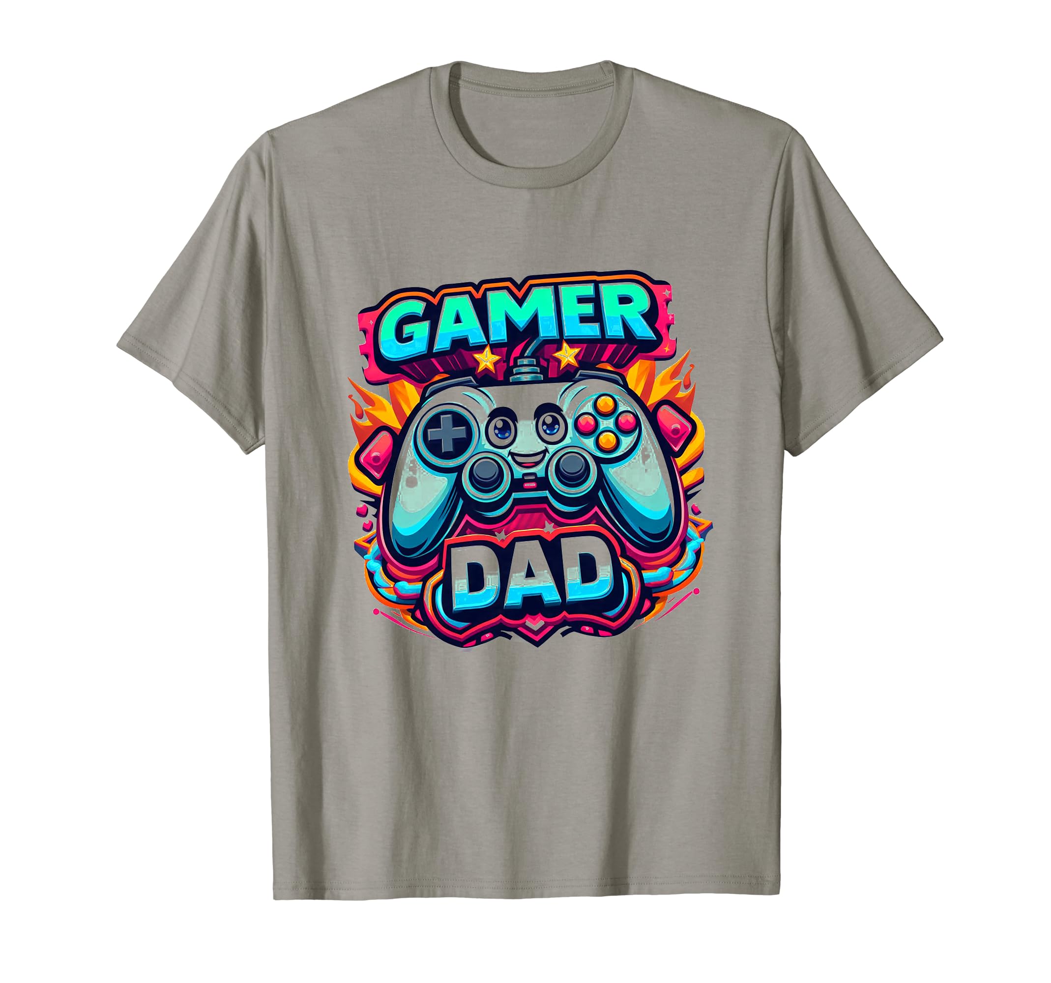 Gamer Dad Game Controller Gaming Video T-Shirt - Streetwear Style Unisex - T-Shirt, Sweatshirt, Hoodie