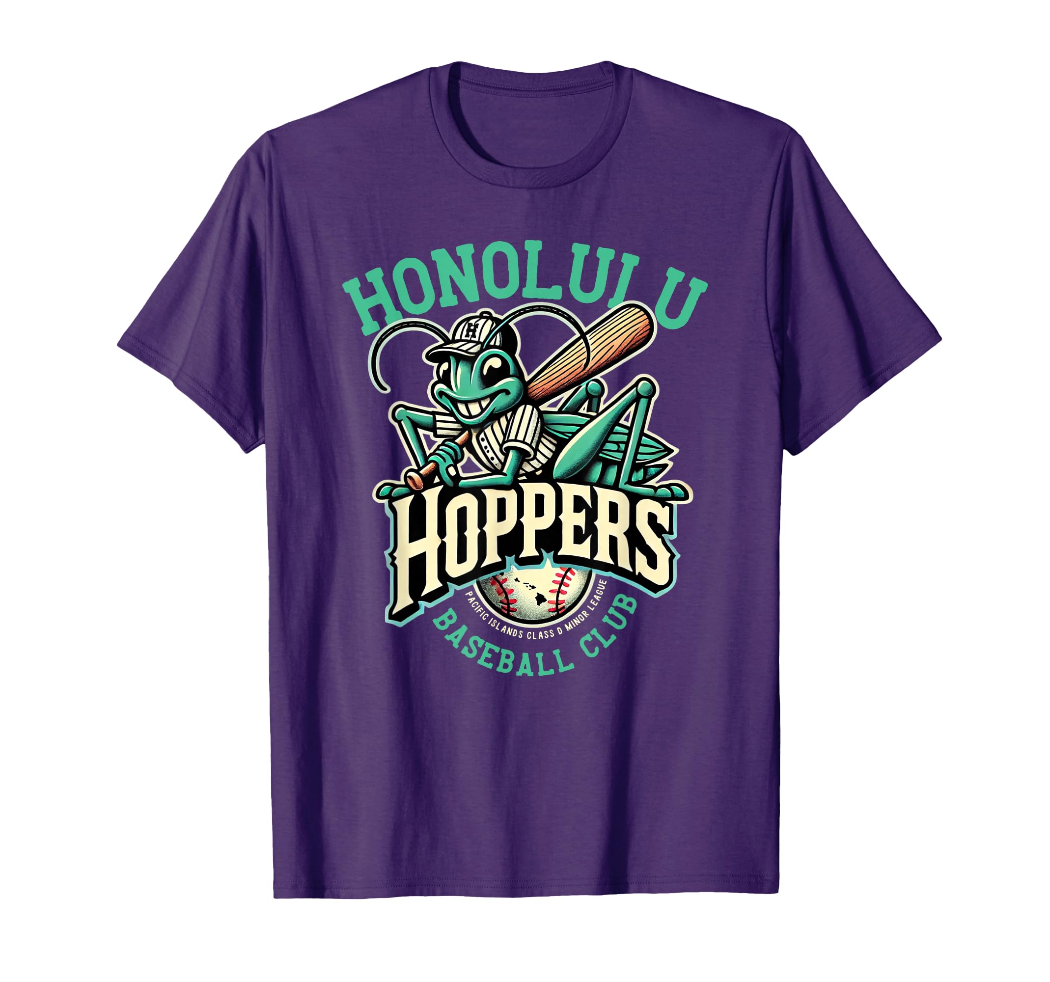 Honolulu Hoppers Minor League T-Shirt - Aesthetic Graphic Men Women - T-Shirt, Sweatshirt, Hoodie