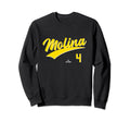 Yadier Molina 4 St Louis Baseball Sweatshirt - Fun Novelty Design Unisex - T-Shirt, Sweatshirt, Hoodie