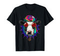 Tie Dye Hippie Cow Hippiness Peace Love T-Shirt - Streetwear Style Unisex - T-Shirt, Sweatshirt, Hoodie