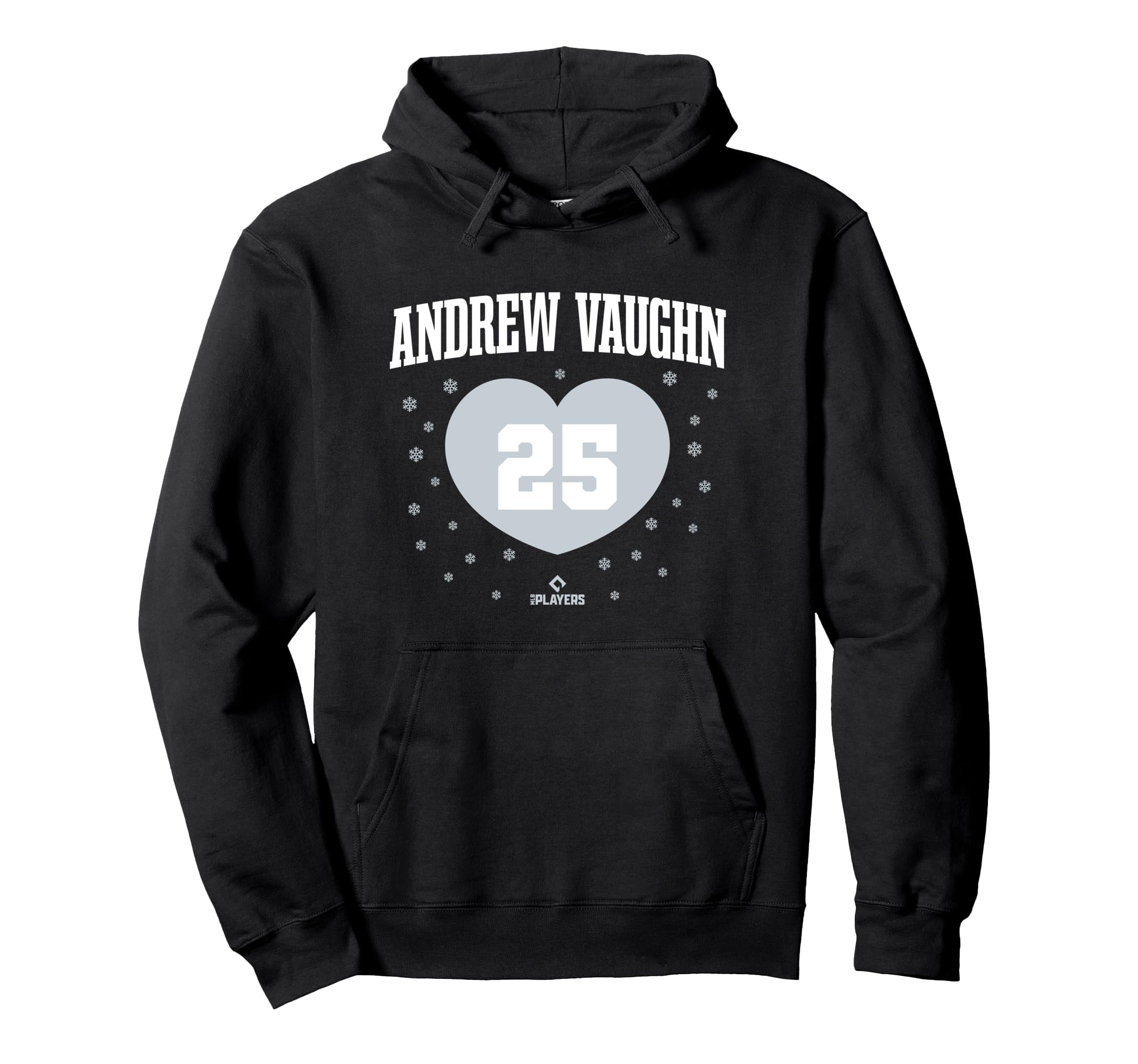 Andrew Vaughn Heart Chicago Baseball Player Hoodie - Trendy Graphic Unisex - T-Shirt, Sweatshirt, Hoodie