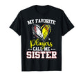 My Favorite Baseball Softball T-Shirt - Aesthetic Graphic for Adults - T-Shirt, Sweatshirt, Hoodie