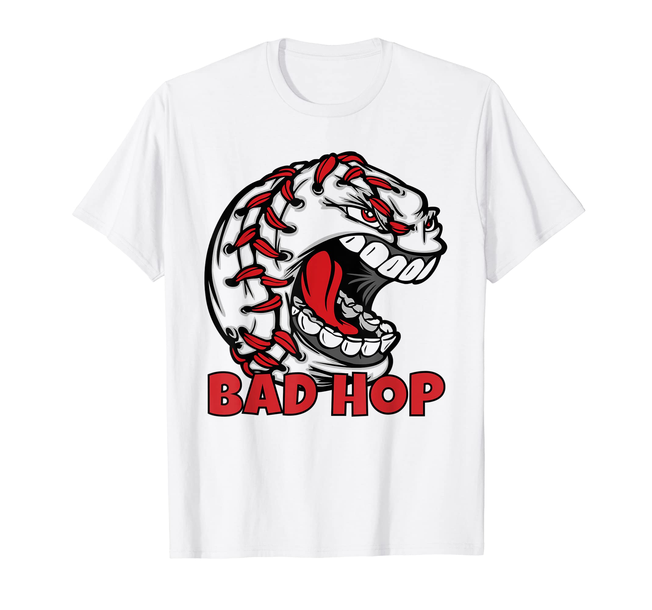 Bad Hop Baseball Quotes Slang T-Shirt - Minimalist Print for Adults - T-Shirt, Sweatshirt, Hoodie