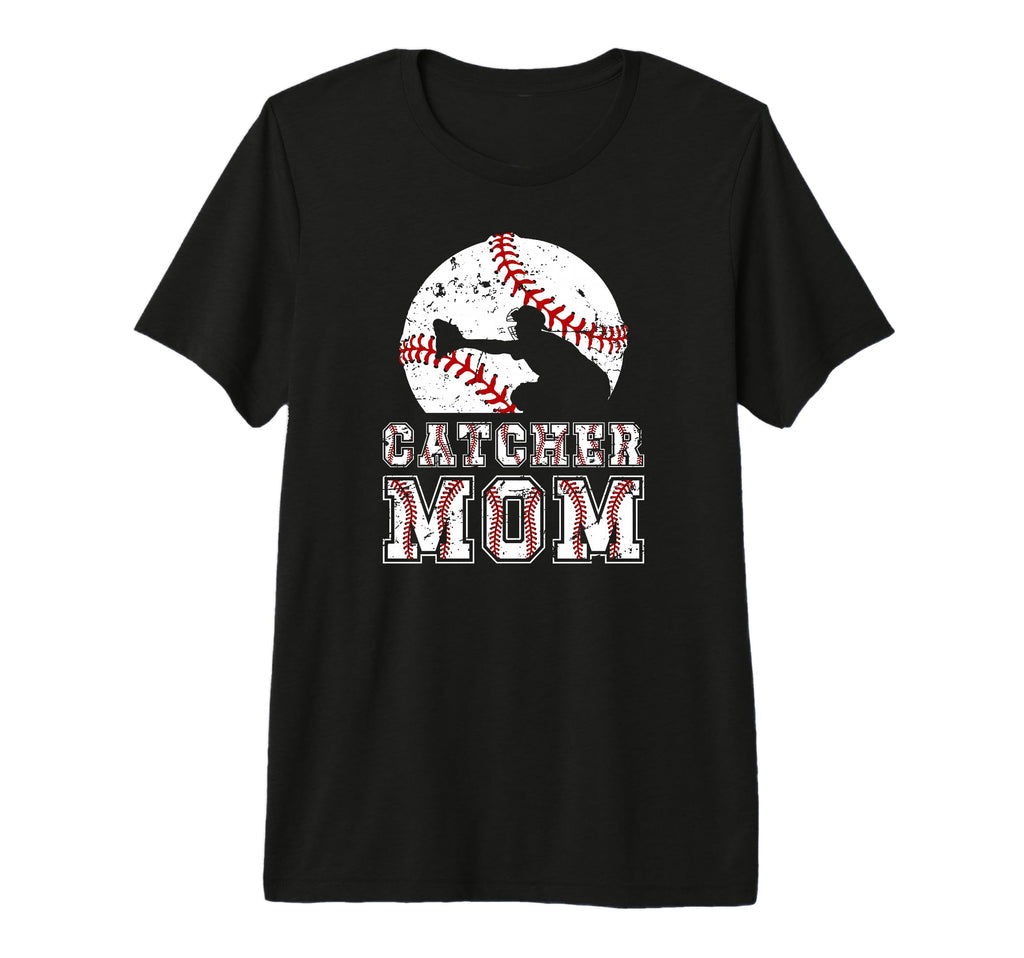 Baseball Catcher Mom Baseball T-Shirt - Streetwear Style for Adults - T-Shirt, Sweatshirt, Hoodie