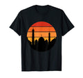 Masjid Mosque Sunset Silhouette T-Shirt - Fun Novelty Design Unisex - T-Shirt, Sweatshirt, Hoodie