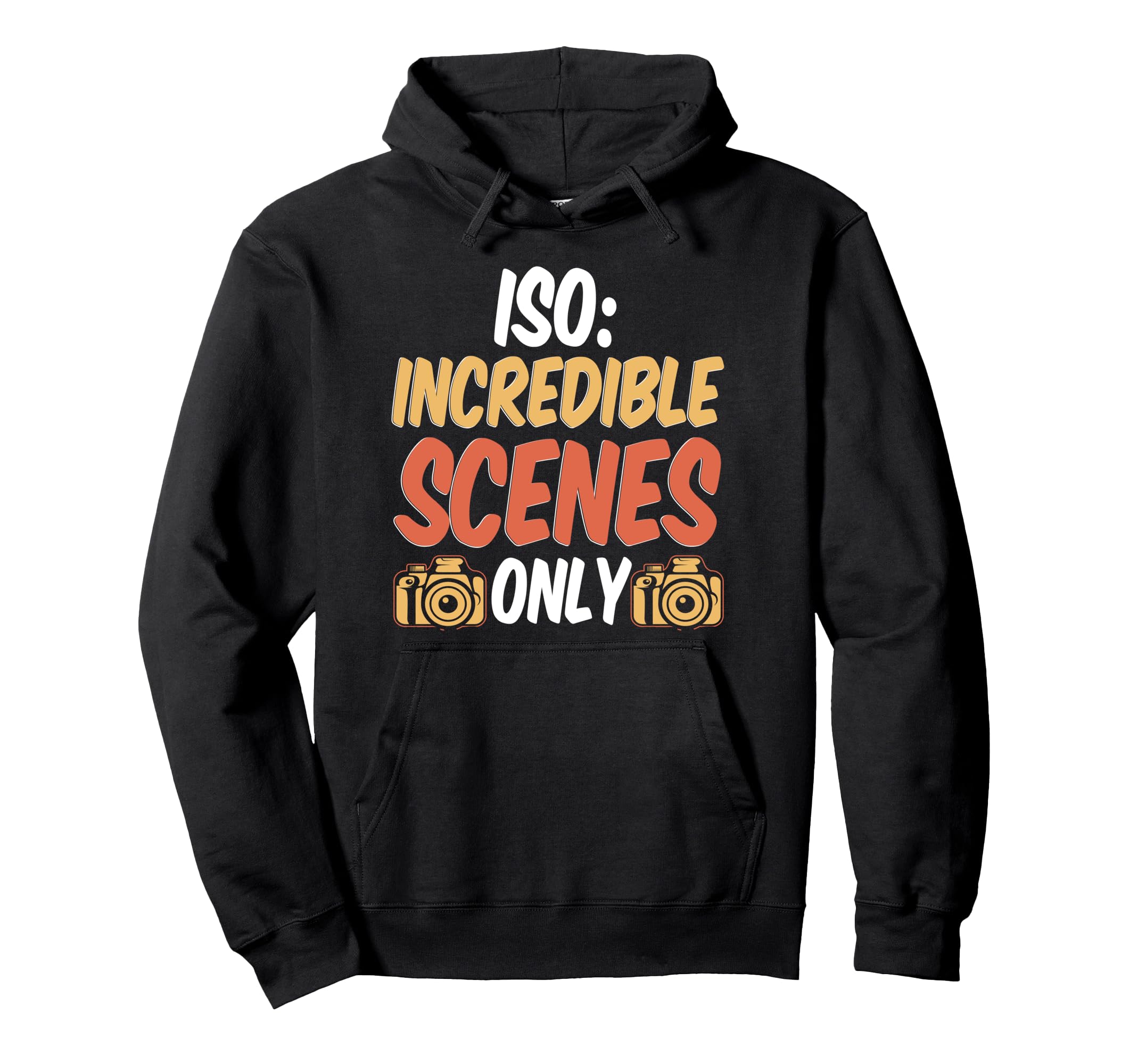 Photo Camera Photographer Flash Hoodie - Aesthetic Graphic Men Women - T-Shirt, Sweatshirt, Hoodie