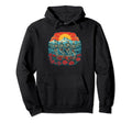 Hippie Skeleton Rock Band 60S Album Hoodie - Streetwear Style Unisex - T-Shirt, Sweatshirt, Hoodie