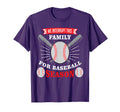 We Interrupt This Family Baseball T-Shirt - Fun Novelty Design Men Women - T-Shirt, Sweatshirt, Hoodie