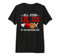 All Star Lil Sis Birthday Baseball Grandma T-Shirt - Graphic Print Unisex - T-Shirt, Sweatshirt, Hoodie