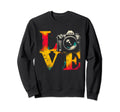 Love Camera Colorful Photographer Sweatshirt - Minimalist Print Men Women - T-Shirt, Sweatshirt, Hoodie