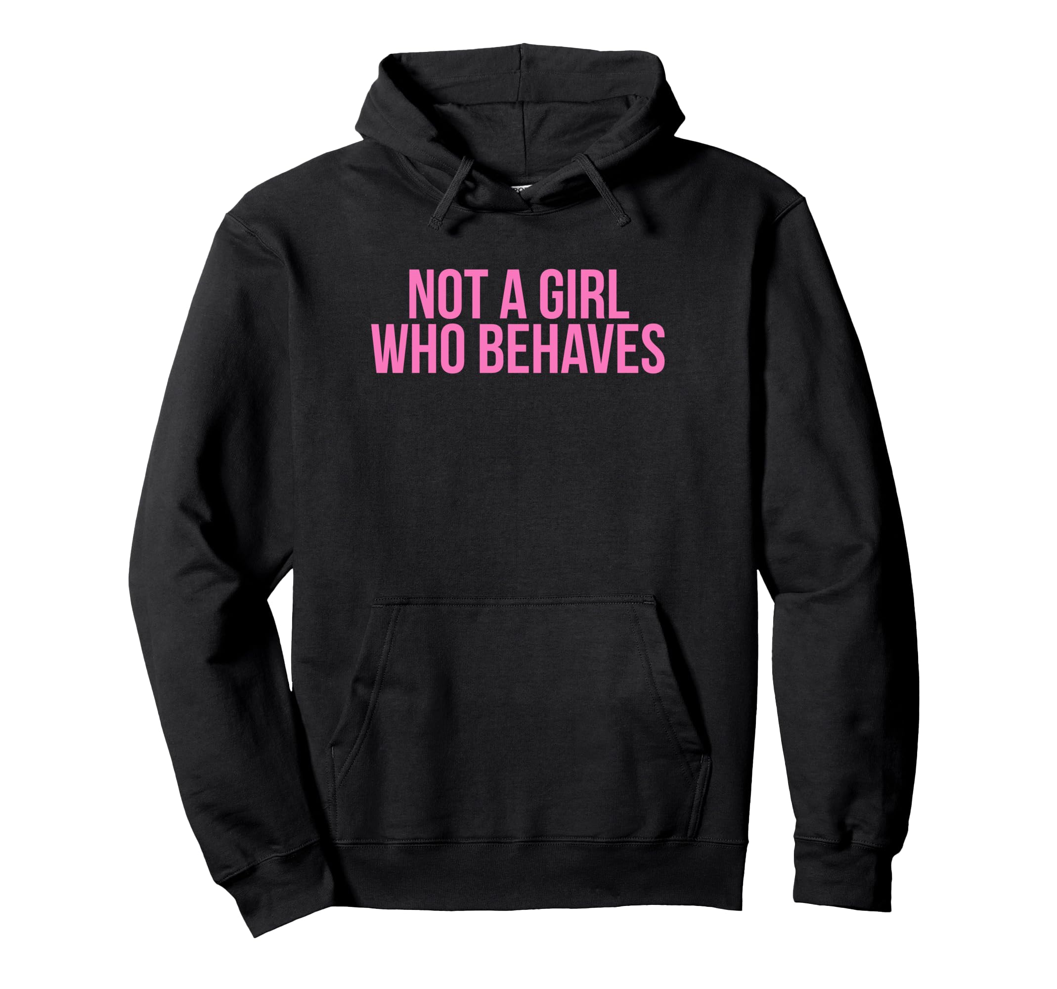 Not Who Behaves Y2K Aesthetic Hoodie - Trendy Graphic Unisex - T-Shirt, Sweatshirt, Hoodie