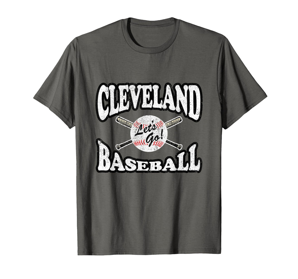 Cleveland Baseball Distressed T-Shirt - Aesthetic Graphic for Adults - T-Shirt, Sweatshirt, Hoodie