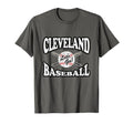 Cleveland Baseball Distressed T-Shirt - Aesthetic Graphic for Adults - T-Shirt, Sweatshirt, Hoodie