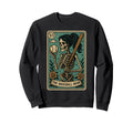 Baseball Mom Tarot Card Skeleton Sweatshirt - Trendy Graphic for Adults - T-Shirt, Sweatshirt, Hoodie