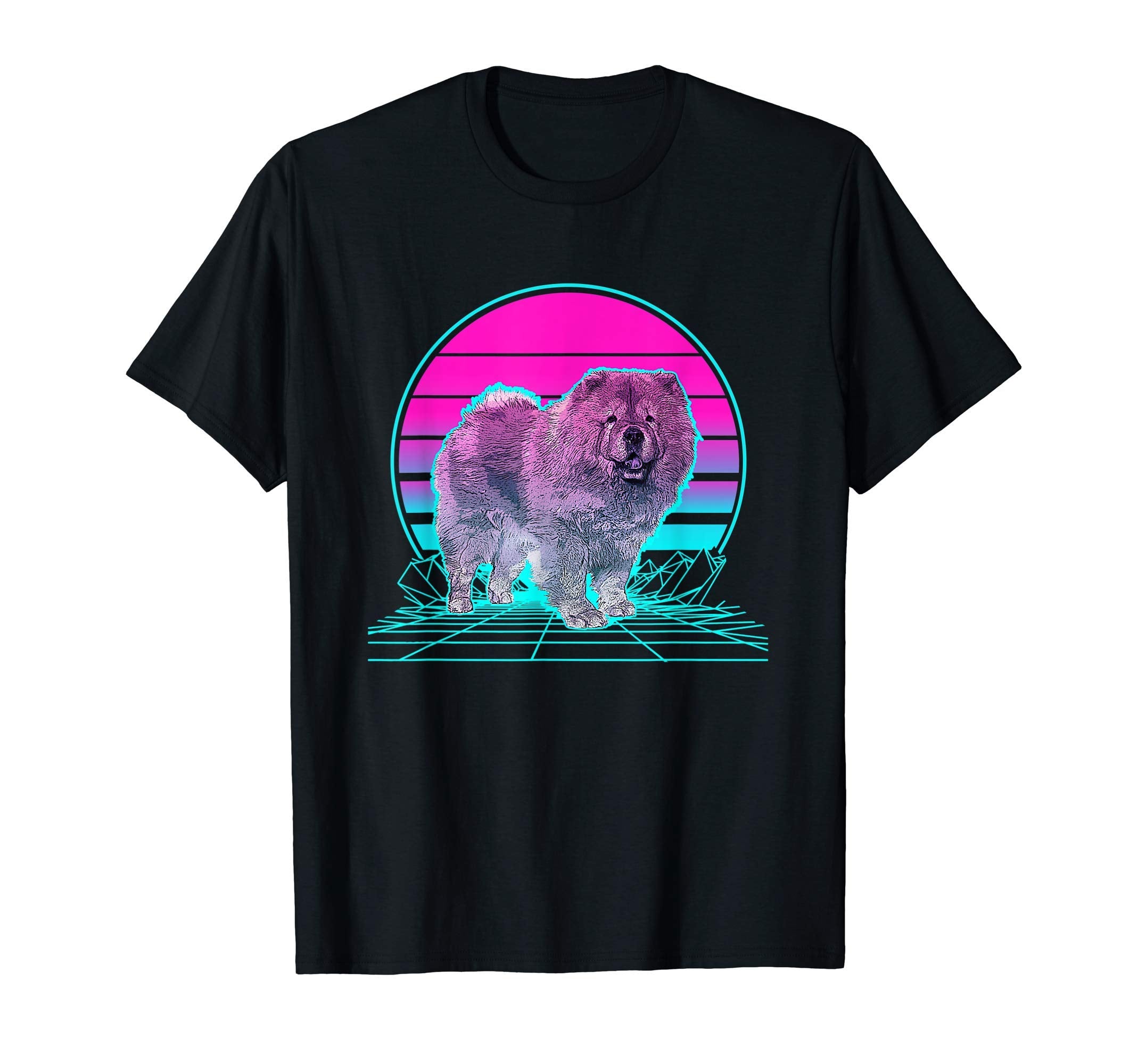 Sunset Chow Chow T-Shirt - Aesthetic Graphic Men Women - T-Shirt, Sweatshirt, Hoodie