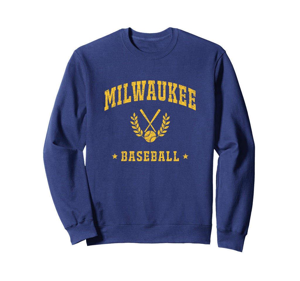 Milwaukee Baseball Gameday Sweatshirt - Custom Art Print Men Women - T-Shirt, Sweatshirt, Hoodie
