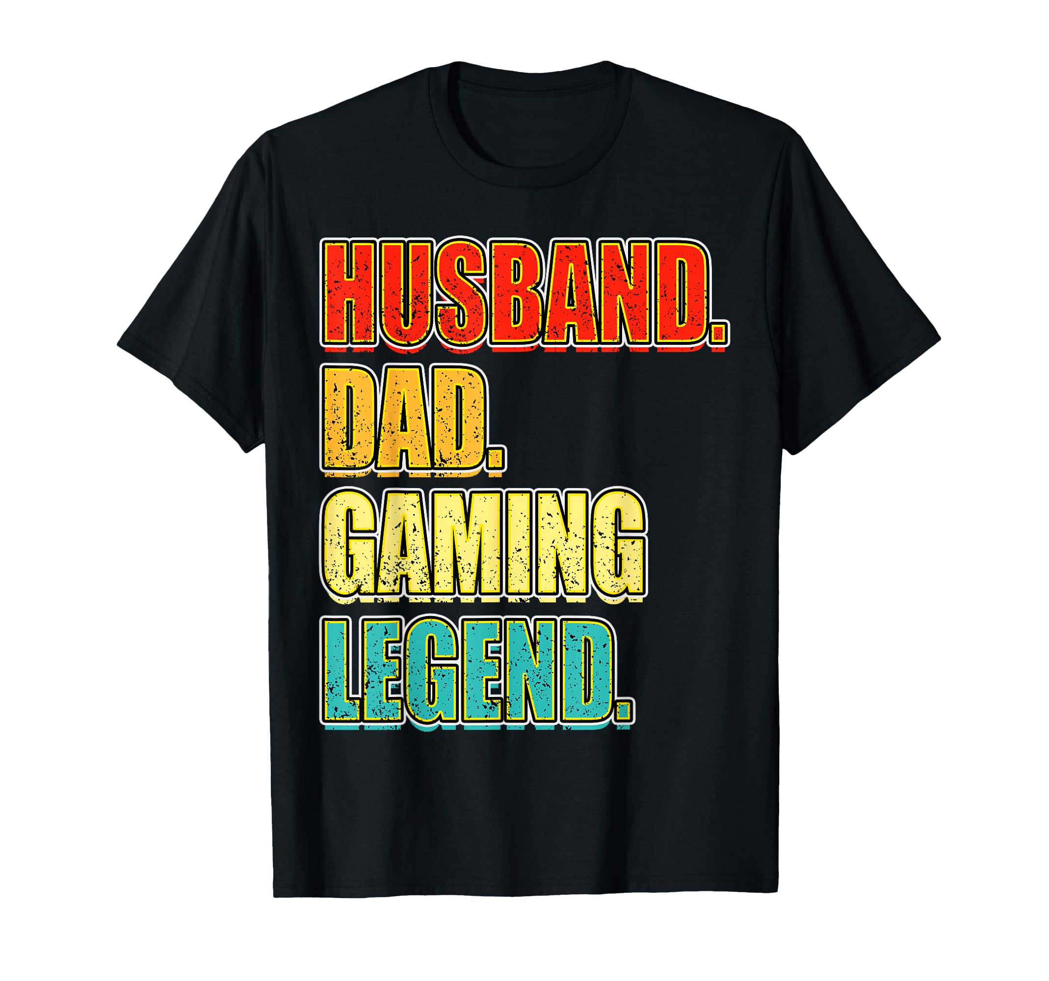 Gamer Husband Dad Gaming Legend T-Shirt - Minimalist Print Men Women - T-Shirt, Sweatshirt, Hoodie