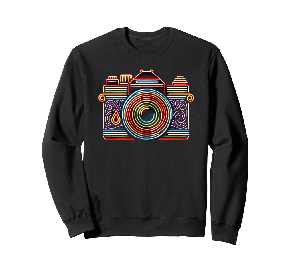 Camera Photographer Photography Sweatshirt - Custom Art Print Men Women - T-Shirt, Sweatshirt, Hoodie
