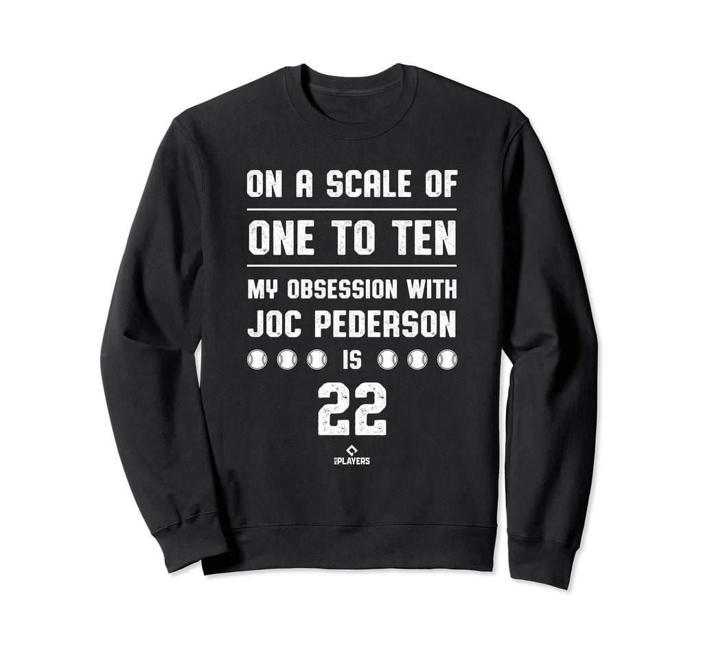 Joc Pederson Obsession Atlanta Sweatshirt - Unique Graphic for Adults - T-Shirt, Sweatshirt, Hoodie