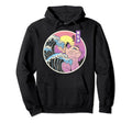 Great Wave Japanese Vaporwave Cat 90S Hoodie - Unique Graphic Unisex - T-Shirt, Sweatshirt, Hoodie
