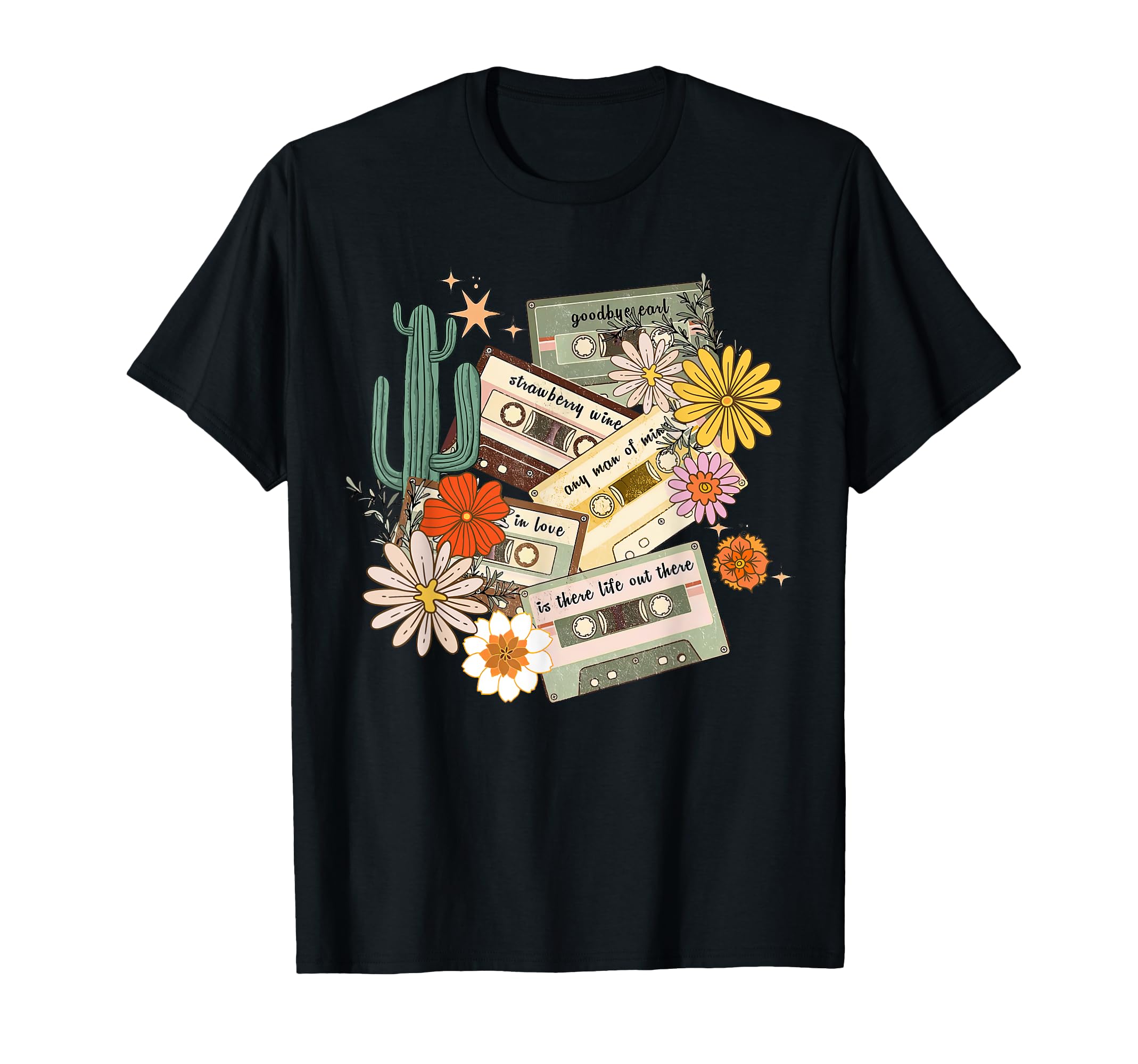 90S Country Music Southern Farm Old Mixtape T-Shirt - Graphic Print Unisex - T-Shirt, Sweatshirt, Hoodie