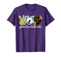 Peace Love Tortie Cat Owner Tortoiseshell T-Shirt - Unique Graphic Unisex - T-Shirt, Sweatshirt, Hoodie