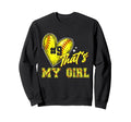 Softball Mom Dad Thats My Jersey Number Sweatshirt - Graphic Print Unisex - T-Shirt, Sweatshirt, Hoodie