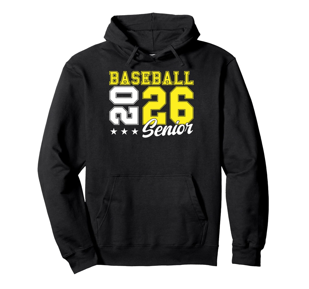 Baseball Senior Night Baseball Hoodie - Fun Novelty Design for Adults - T-Shirt, Sweatshirt, Hoodie